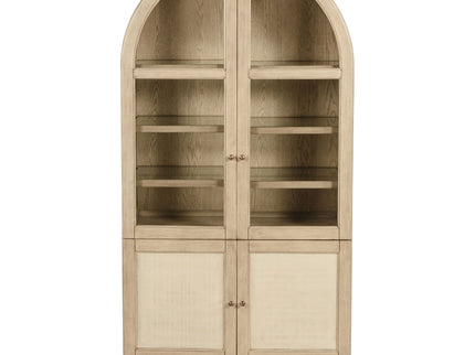 Kimpton - 4 Door Dining Display Cabinet - Beige
