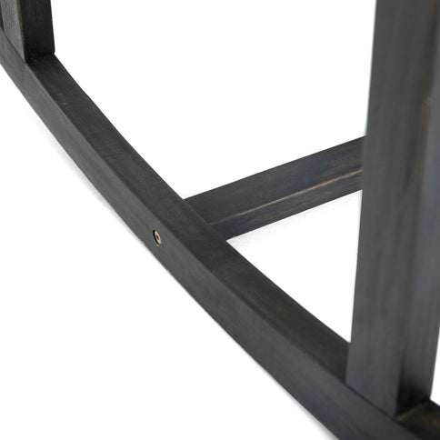 Baxter - Rocking Loveseat - Dark Gray