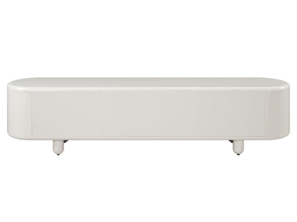 Keely - TV Stand - Gloss White