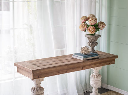 Alcott - Buffet Table - Brown / Antique White