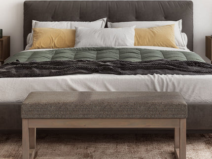 Milltown - Upholstered Ottoman Bench