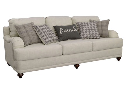 Anderson - 2 Piece Cushion Back Living Room Set - Gray