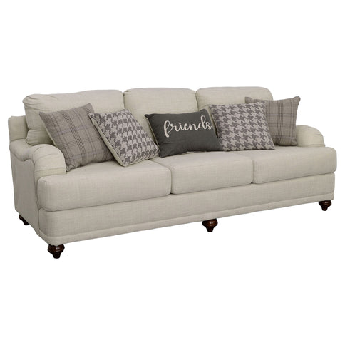 Anderson - 2 Piece Cushion Back Living Room Set - Gray