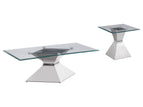 Pearl Silver / 2 Pc. Coffee Table, End Table