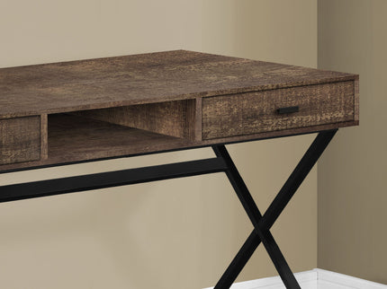 Computer Desk For Home Office, Laptop, Storage Drawers, Glossy Contemporary & Modern