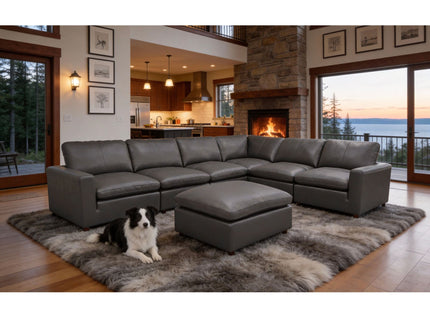 Upholstered Large Seating Modular Sectional