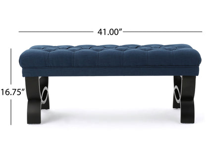 Hilton - Ottoman Bench Classic Style