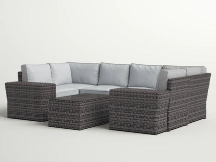 Stylish Wicker Patio Set Table