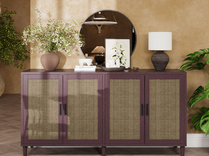 Buffet Cabinet With Adjustable Shelves For Kitchen