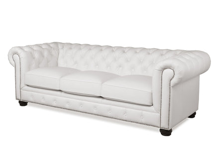Traditional Tufted Chesterfield Nailhead Sofa