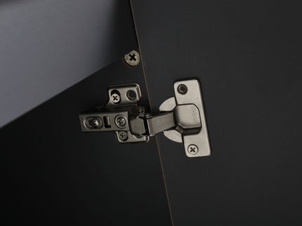 Modern Freestanding Bathroom Vanity With Resin Sink & Soft Close Cabinet Doors