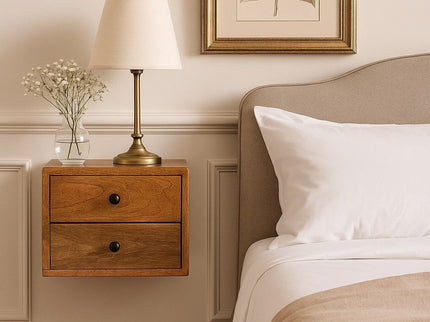 Solis - 1 Drawer Wall Mounted Nightstand