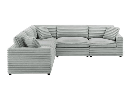 Jenny - 5 Piece Sectional - Gray