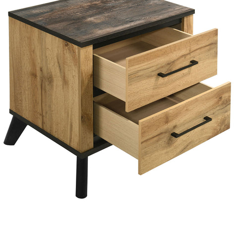 Georgina - 4 Piece Queen Bedroom Set With Trim - Natural