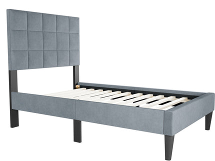 Modern Bed With Adjustable Headboard