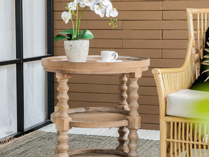 Round 3 Tiered Side Tabel, End Tabel For Lving Room Bedroom Entryway