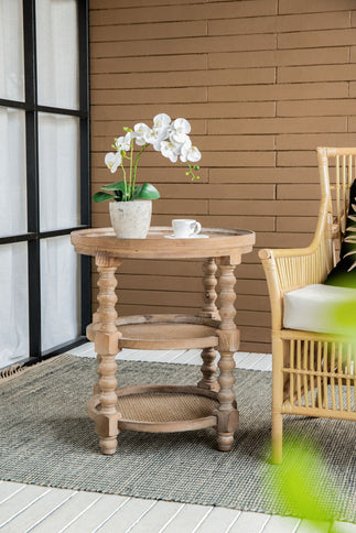 Round 3 Tiered Side Tabel, End Tabel For Lving Room Bedroom Entryway