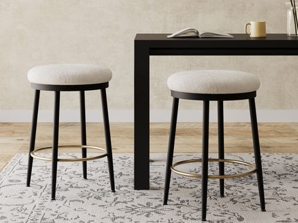 Stylish Design Counter Stools (Set of 2)