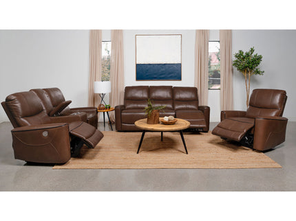 Ashland - Power Reclining Sofa With USB Charging