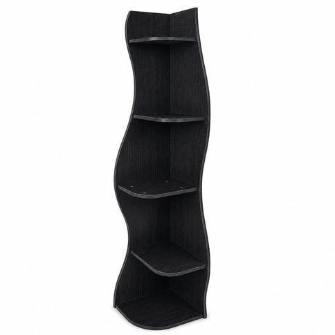 5 Tier S - Shaped Corner Shelf For Living Room