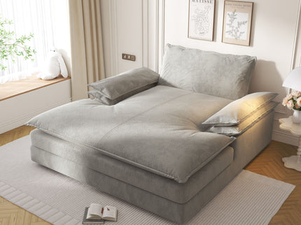 Modern Oversized Double Chaise Lounge Chair