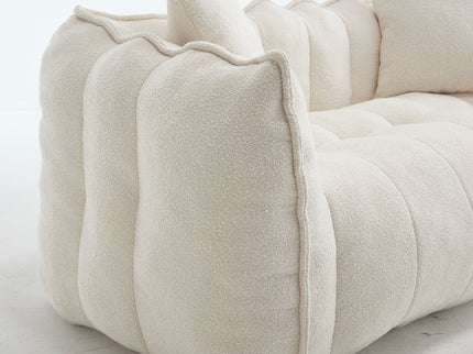Cozy Beanbag Chair With High Resilience Foam Core For 2