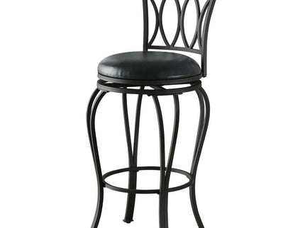 Swivel Stool With Upholstered Seat