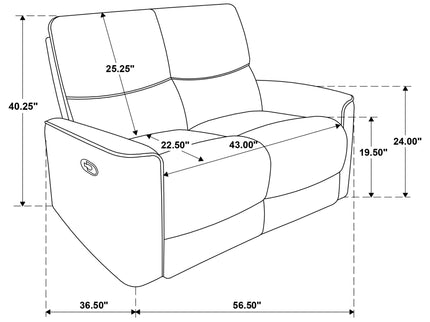 Trask - Reclining Loveseat