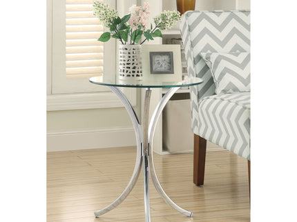 Claudia - Side Table - Chrome