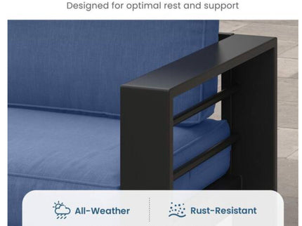 Outdoor Patio Set, All-Weather, Thick Cushions