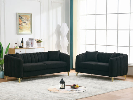 Oversized Sofa, Deep Tufted Couch