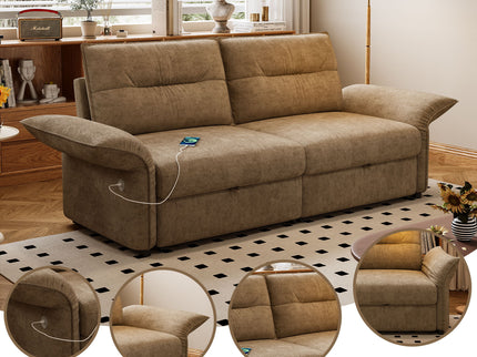 Sofa Bed With Convertible Design, Living Room Furniture