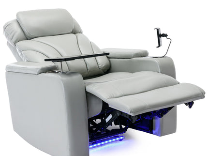 Power Motion Recliner Electric Power Recliner With USB Charging Port, Hidden Arm Storage, Convenient Cup Holder And tooth Speaker