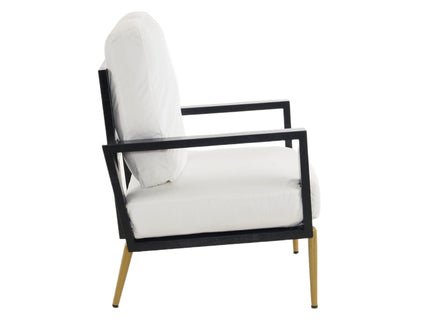 Modern Armchair With Solid Wood Frame
