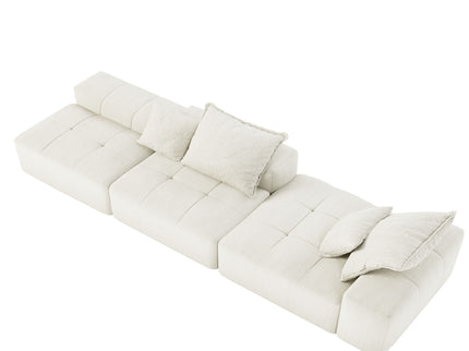 Modern Oversized Diy Combination Modular Sectional Sofa With Pillows