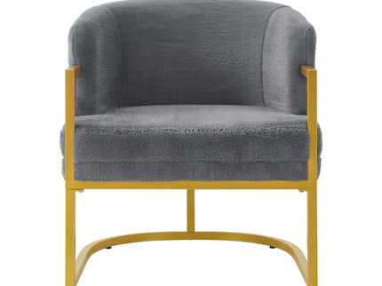 Upholstered Reading Accent Armchair For Living Room