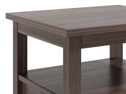 Warm Shaker - End Table - Warm Walnut Brown