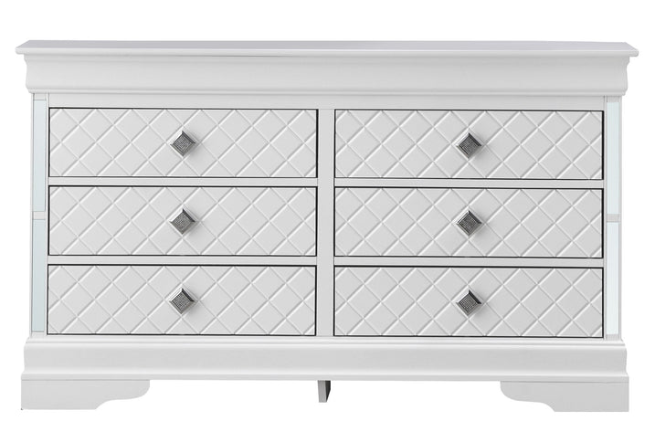 Verona - Dresser - Silver Champagne