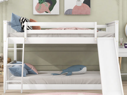 Bunk Bed & Convertible Slide And Ladder
