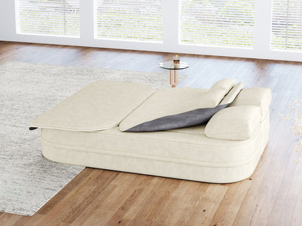2 In 1 Foldable Sofa Bed With Multi Functional Blanket, Floor Lounge Sofa
