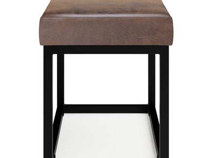 Reynolds - Small Bench - Distressed Chestnut Brown