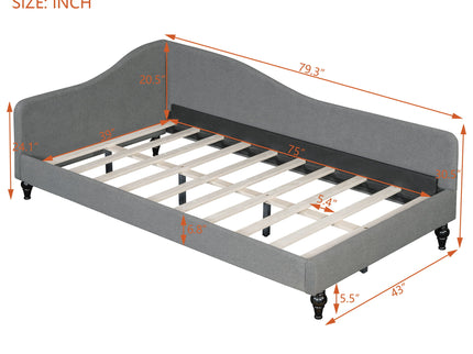 Modern L Shaped Daybed With Legs