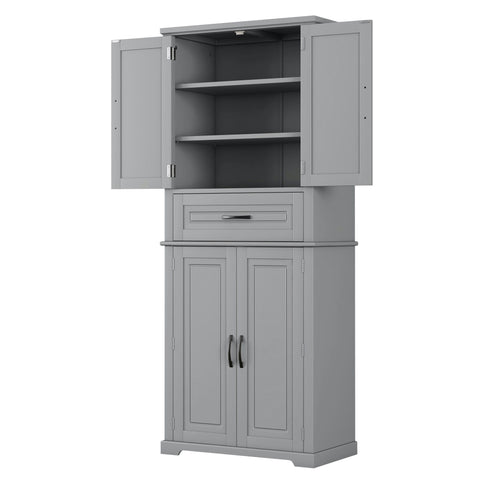 Bathroom Storage Cabinet With Drawer And Adjustable Shelf