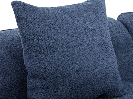 Elegant Curved Sectional Sofa With Full Foam Comfort