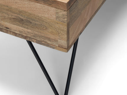 Hunter - Lift Top Square Coffee Table - Natural