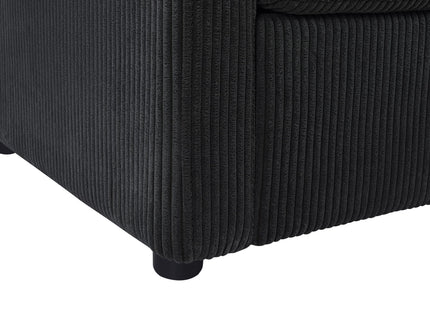 Sleeper Sofa With Foldable Mattress, USB Ports, Side Table & Storage Pocket