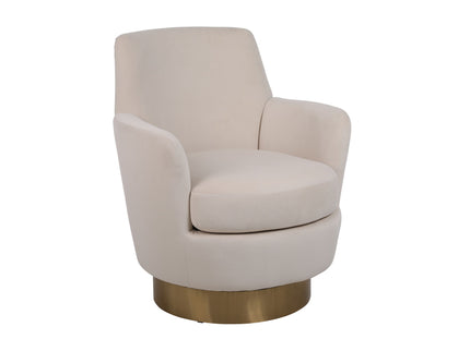 Teddy Swivel Barrel Chair, Swivel Accent Chairs Armchair For Living Room