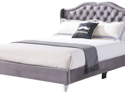 Upholstered Bed Transitional