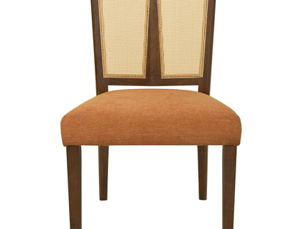 Mid Century Rattan Dining Chair Without Arms Set