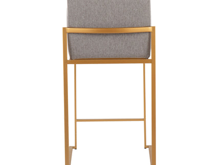 Fuji - Contemporary High Back Stylish Counter Stool